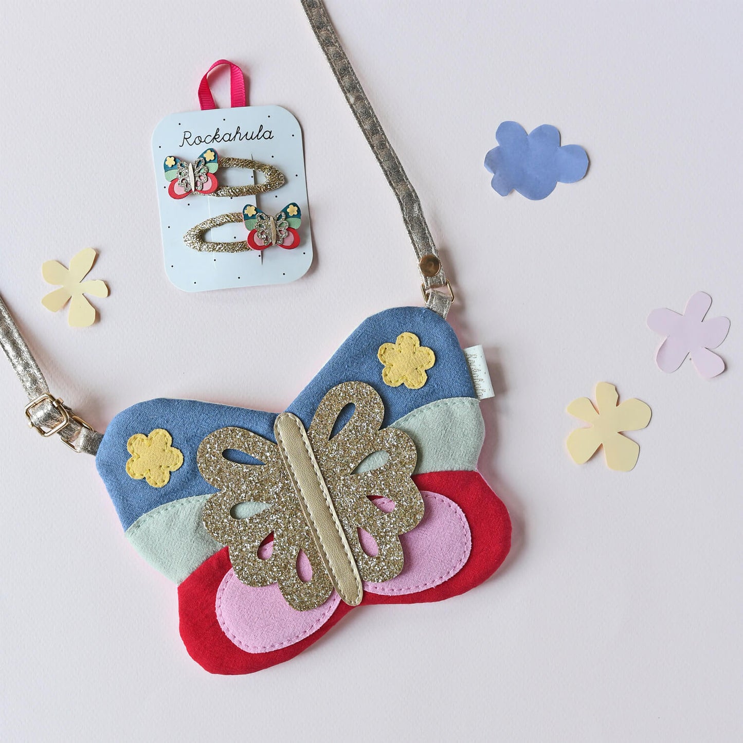 HAARSPANGEN RAINBOW BUTTERFLY, 2er Set