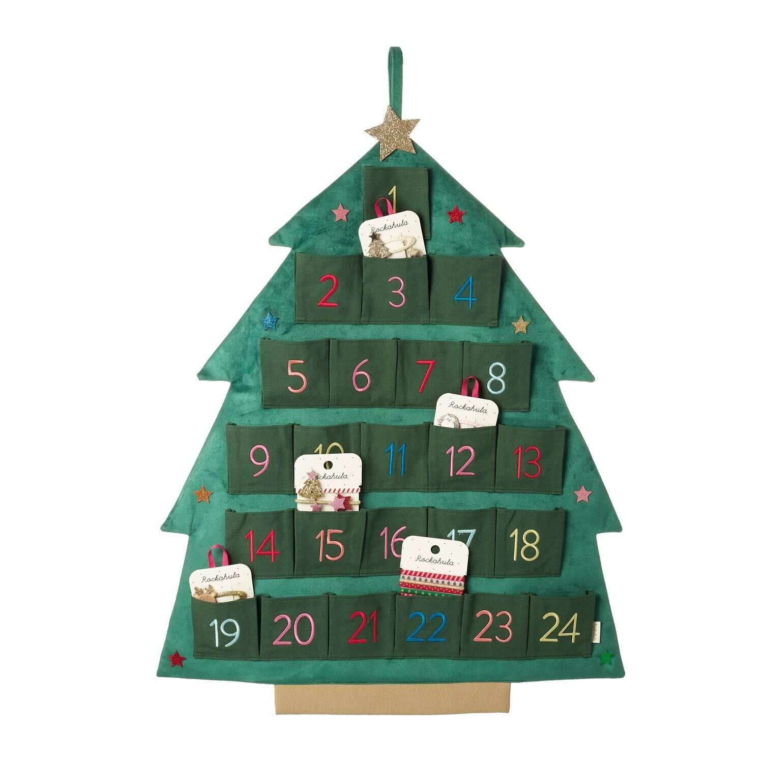 Rockahula - hübscher Adventskalender "Christmas Tree", 70 x 53 cm