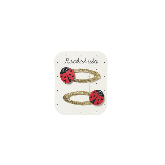 HAARSPANGEN LILY LADYBIRD, 2er Set