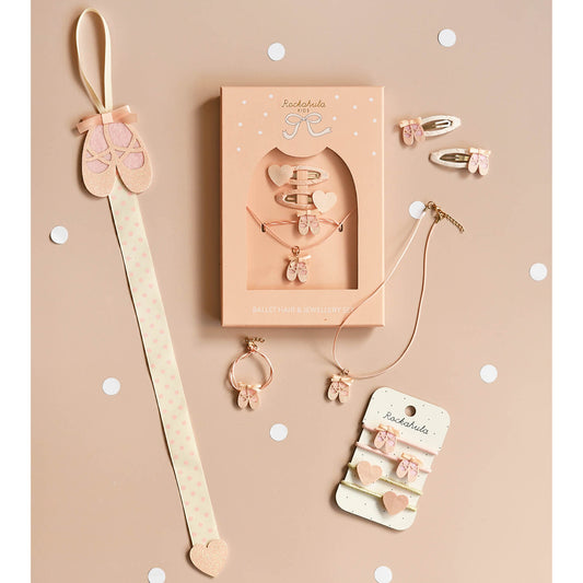 Rockahula - Haargummis "Ballet Shoes", 4er Set
