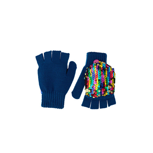 Rockahula - Fäustlinge & Handschuhe 2-in-1 "Rainbow Sequin"