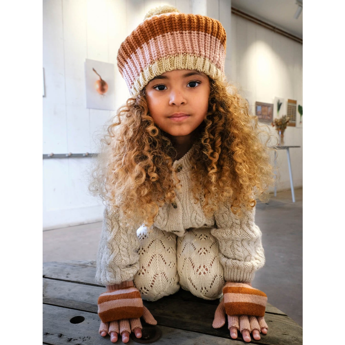 Rockahula - Strickmütze für Kinder "Cosy Striped"