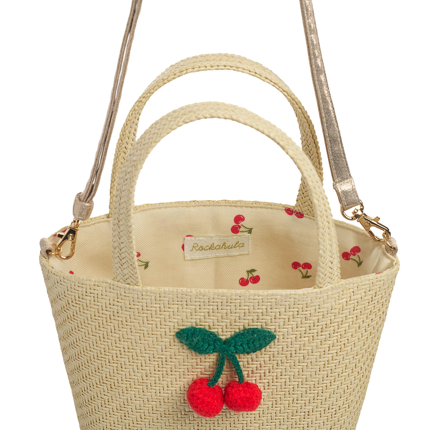 Rockahula - Umhängetasche "Crochet Cherry"