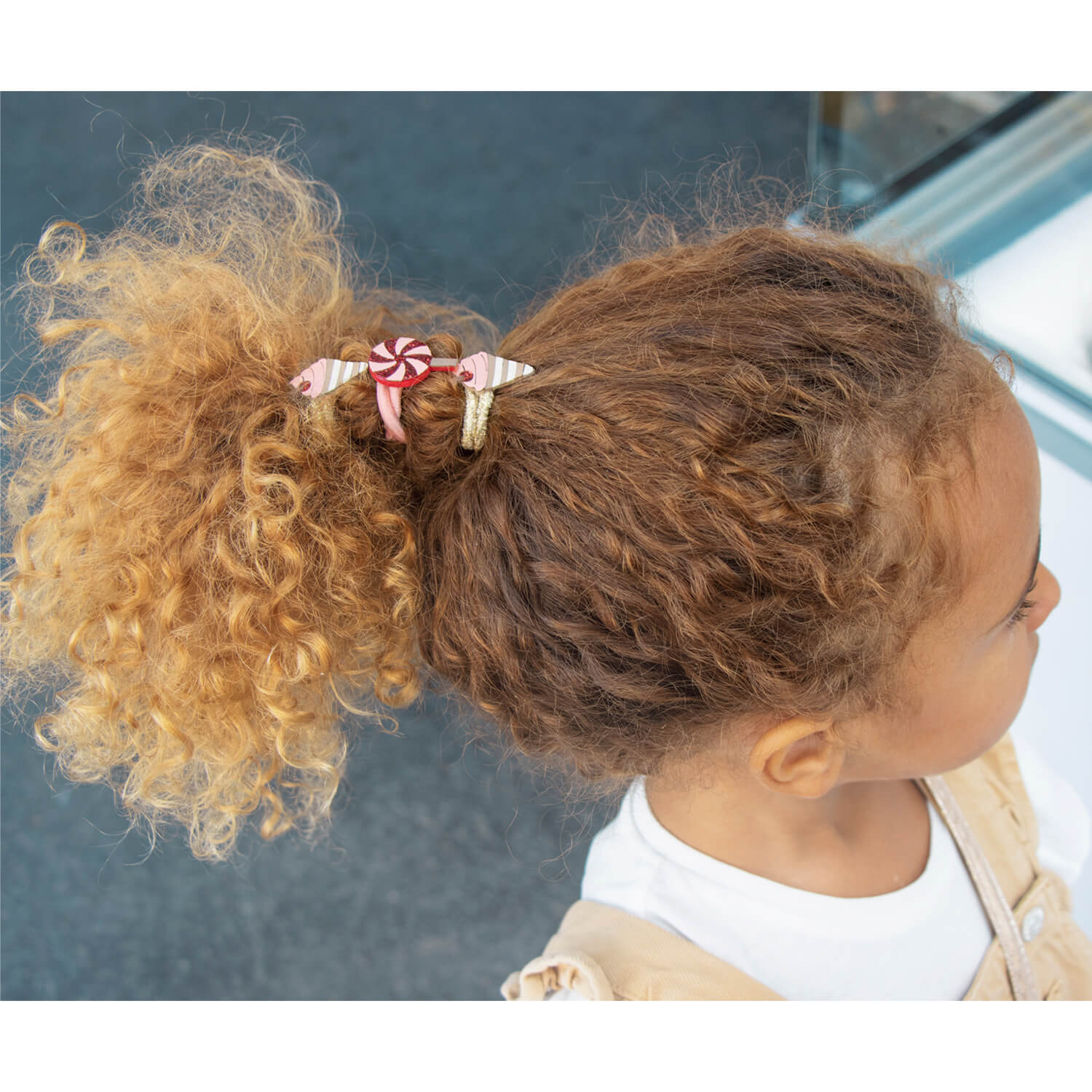 Rockahula - Haargummis "Very Cherry Ice Cream", 4er Set