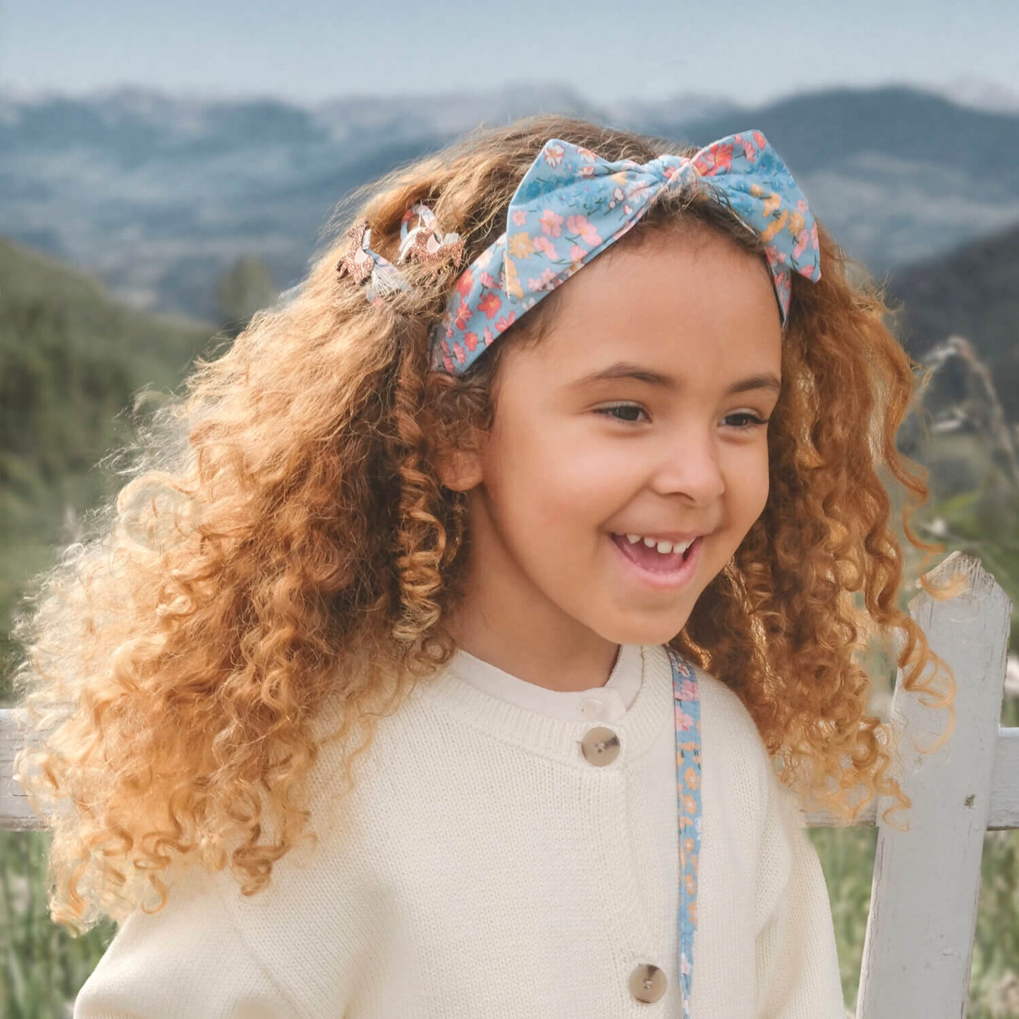Rockahula - Haarreif "Heidi Floral Tie" für Kinder