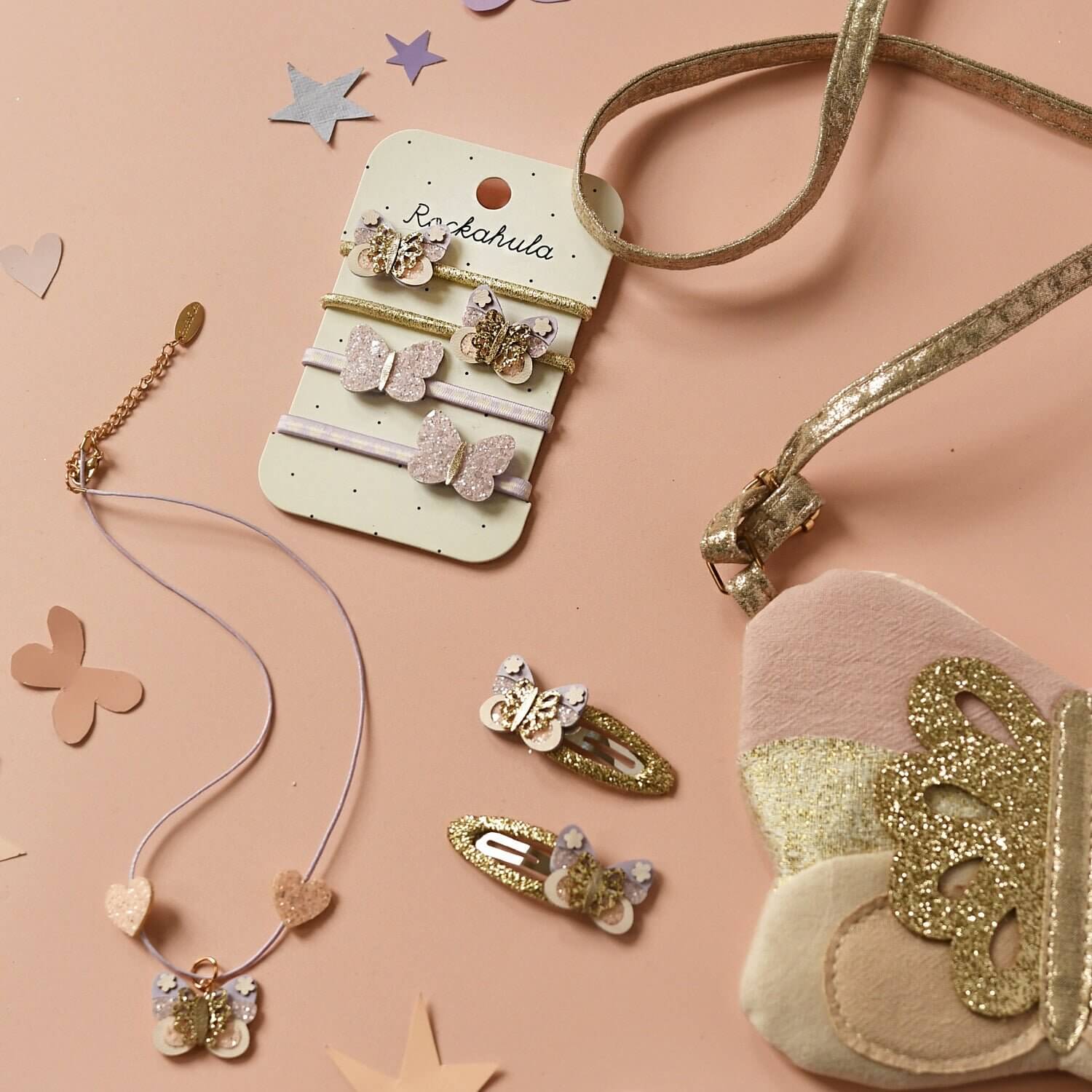 Rockahula - Haarspangen "Fairytale Butterfly", 2er Set