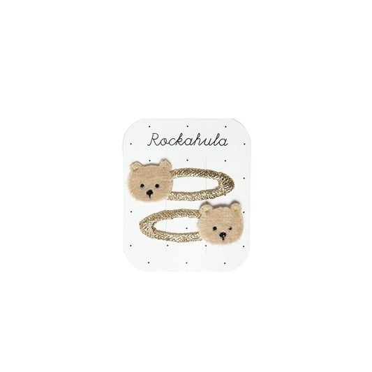 Rockahula - Haarspangen "Teddy Bear", 2er Set