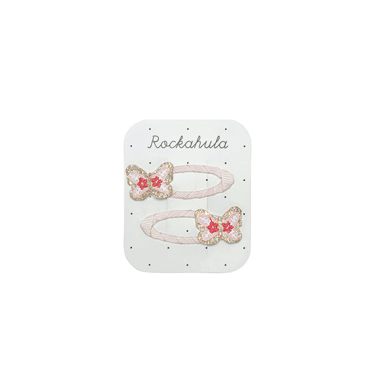 Rockahula - Haarspangen "Folksy Butterfly", 2er Set