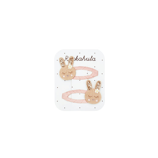 Rockahula - Haarspangen "Flora Bunny", 2er Set