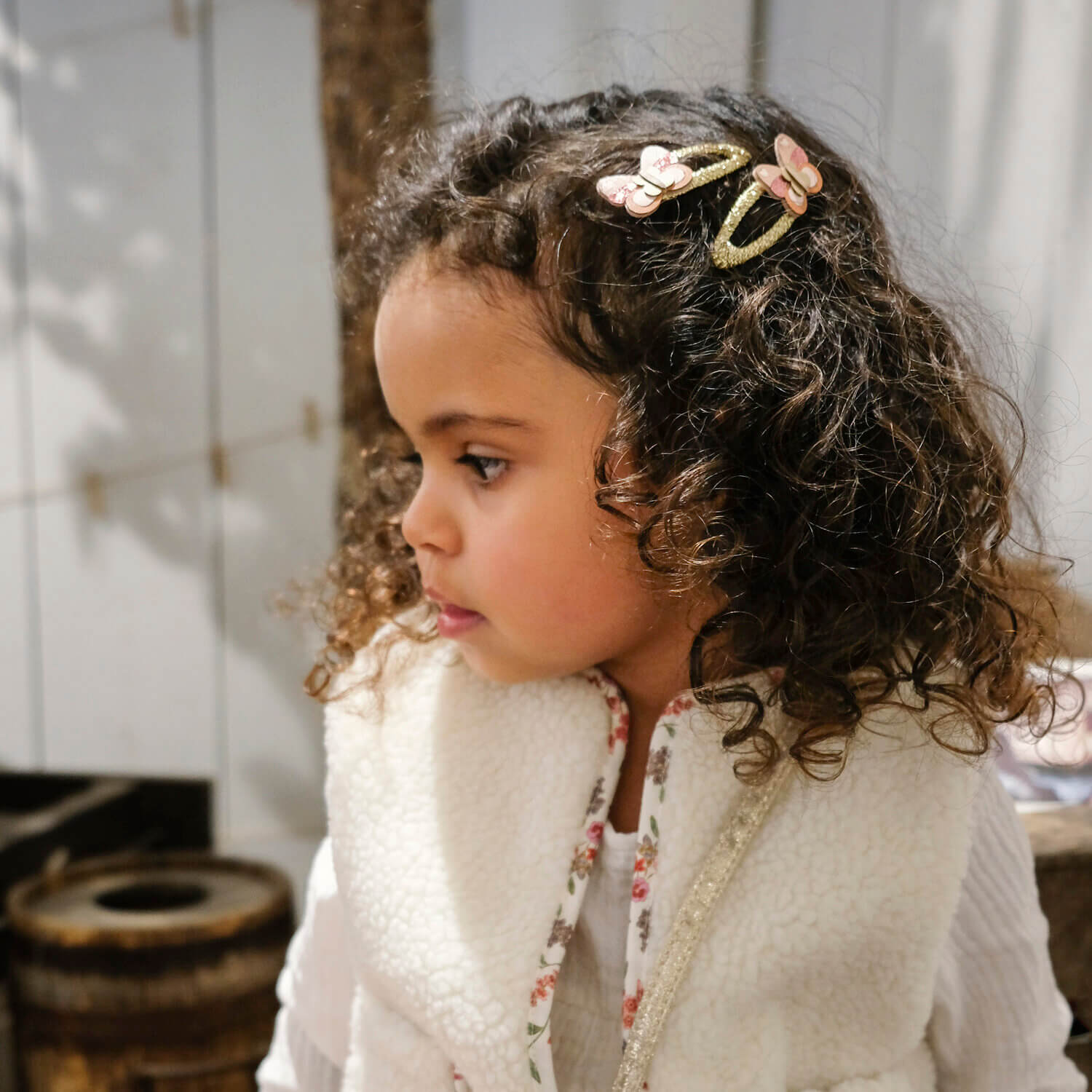 Rockahula - Haarspangen "Patchwork Butterfly", 2er Set