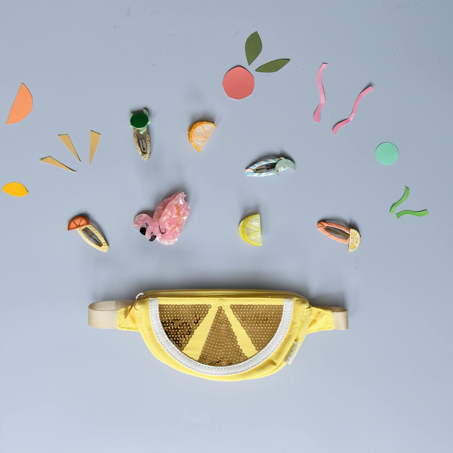 HAARKLAMMER FLORENCE FLAMINGO