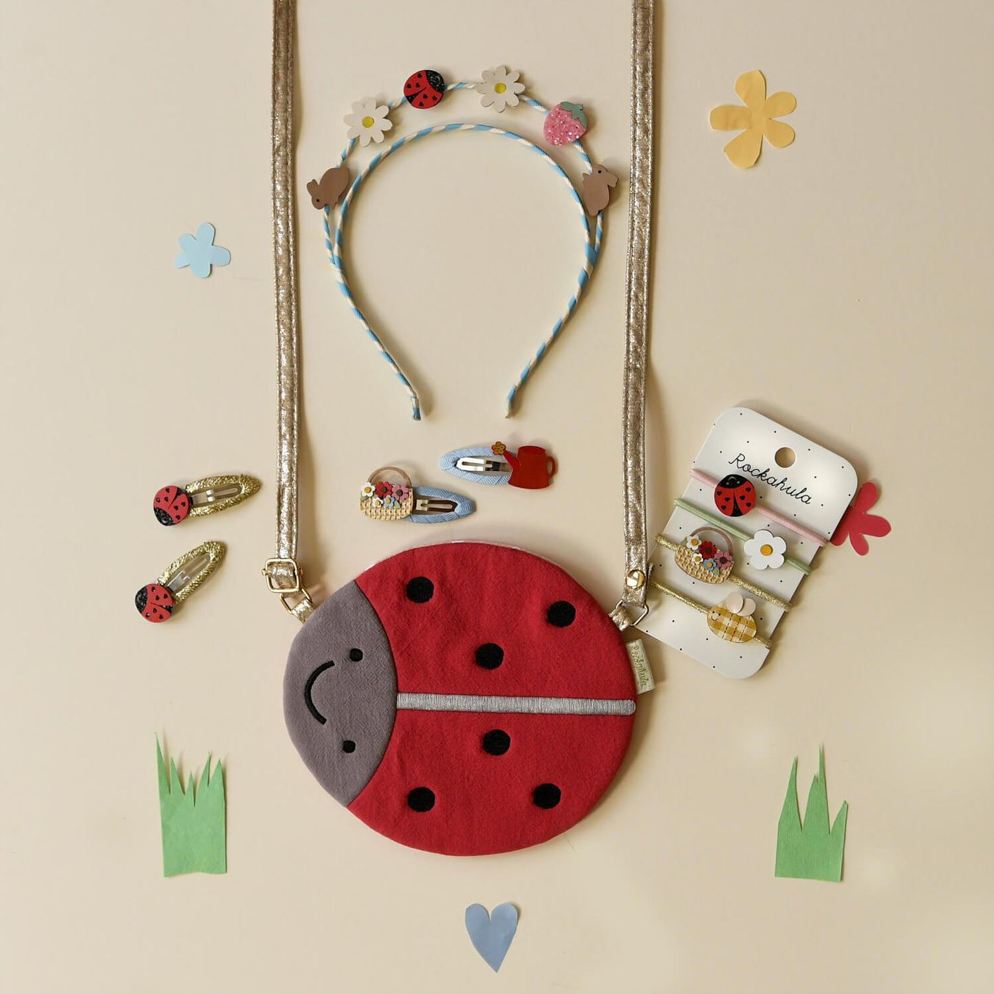 HAARSPANGEN LILY LADYBIRD, 2er Set