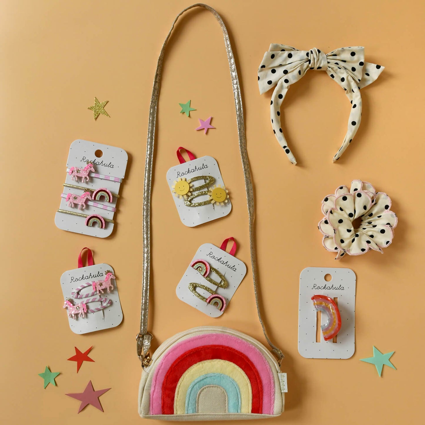 HAARGUMMIS PINK PONY, 4er Set