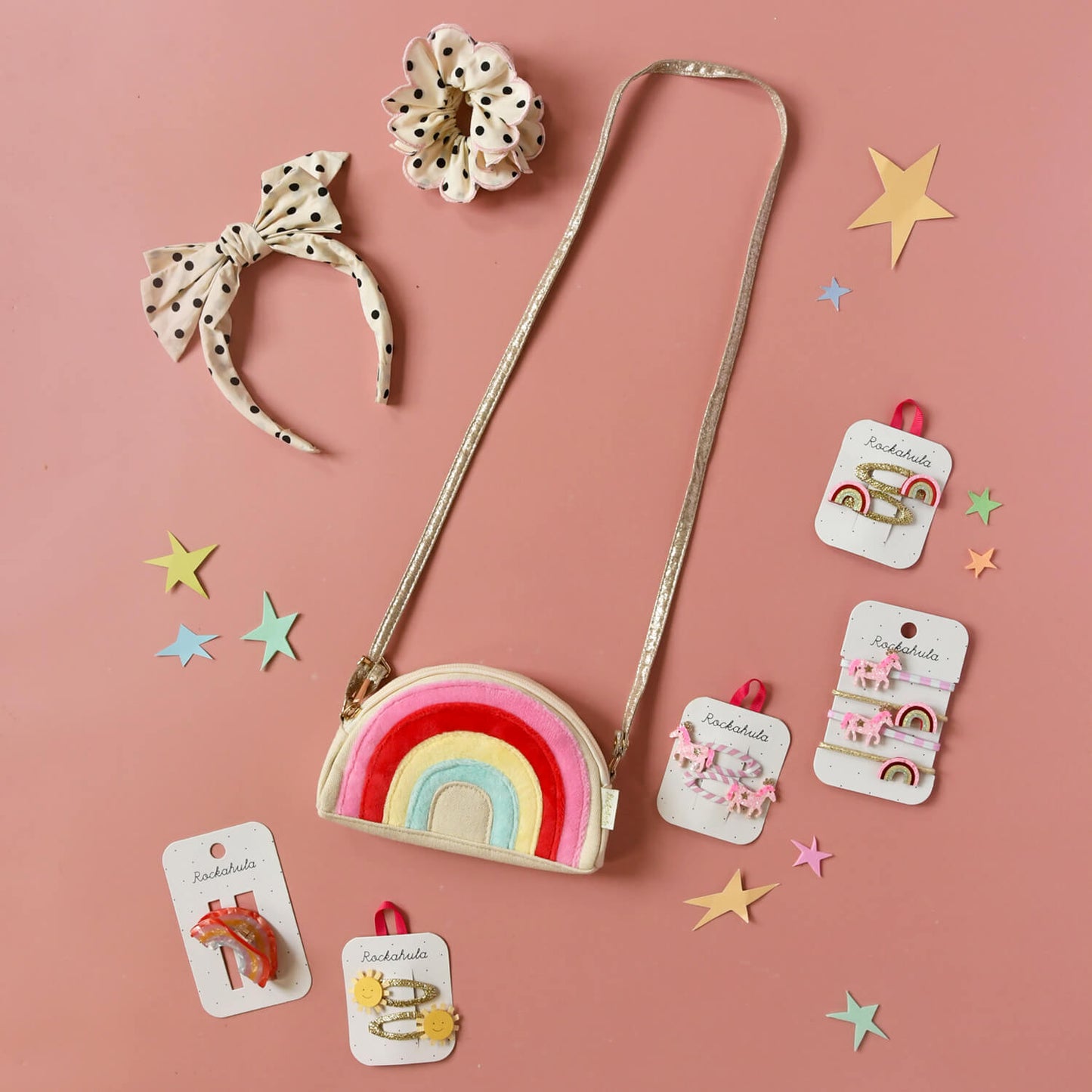 HAARGUMMIS PINK PONY, 4er Set