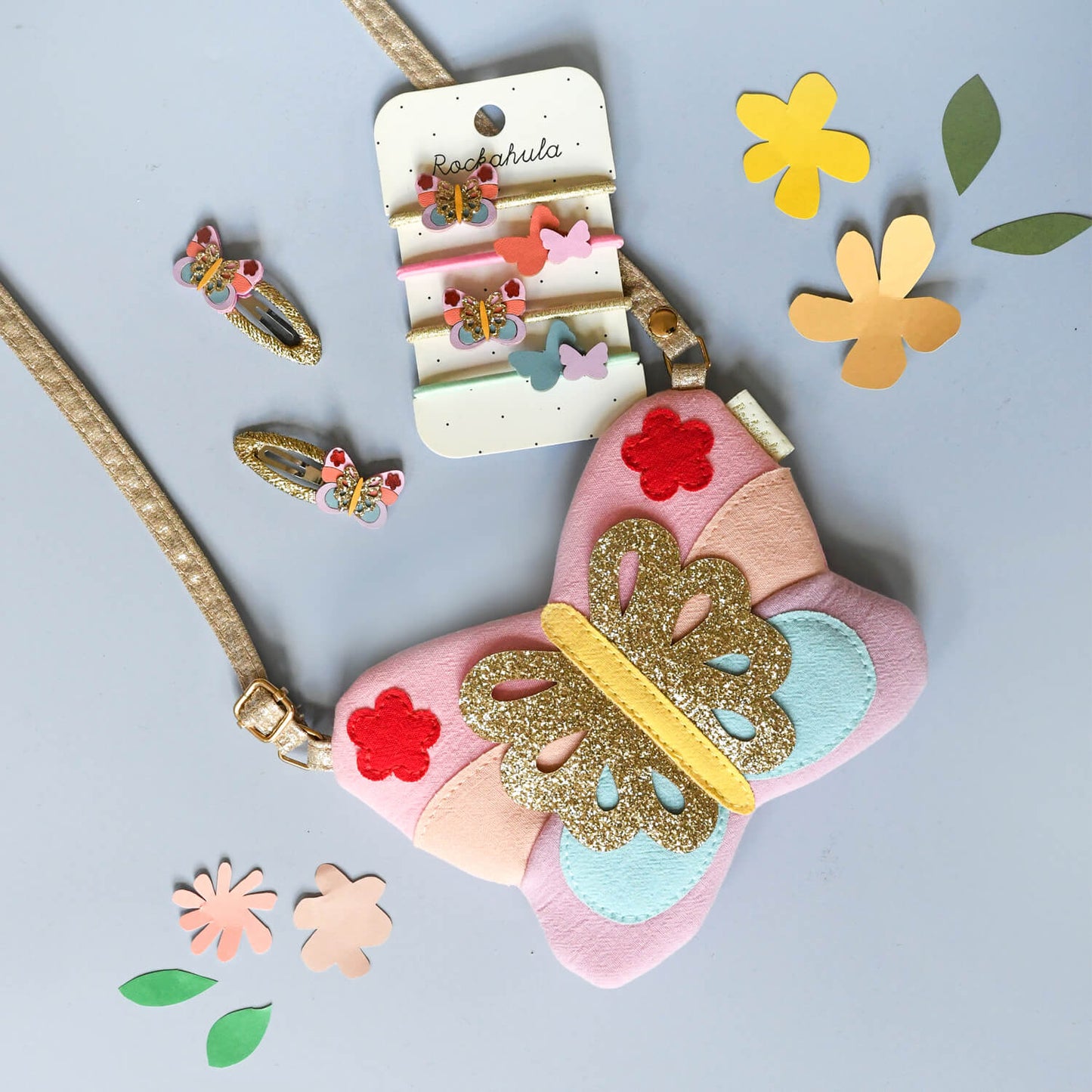 HAARGUMMIS CARNIVAL BUTTERFLY, 4er Set