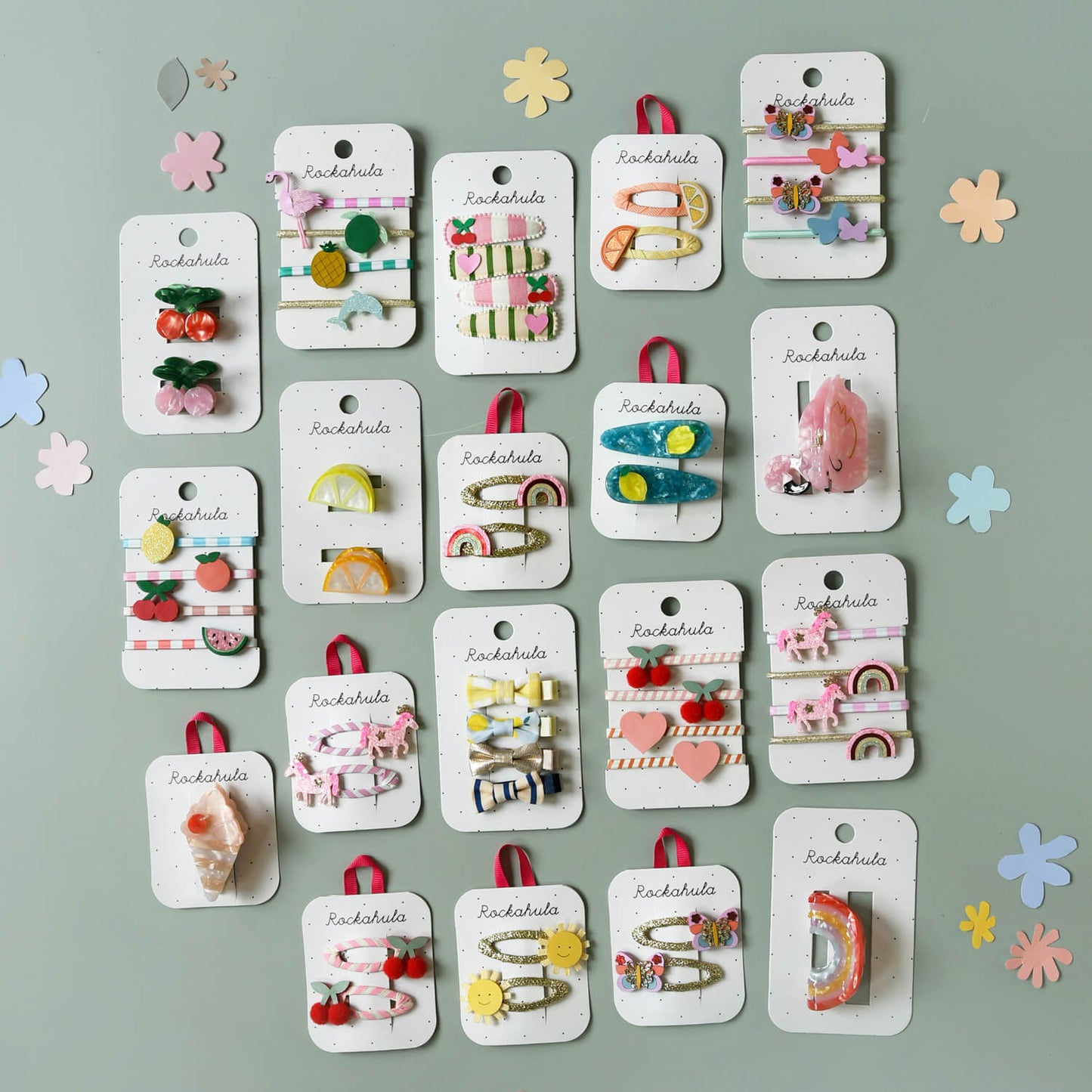 HAARGUMMIS PINK PONY, 4er Set