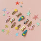 Rockahula - Haarspangen "Carnival Rainbow", 2er Set