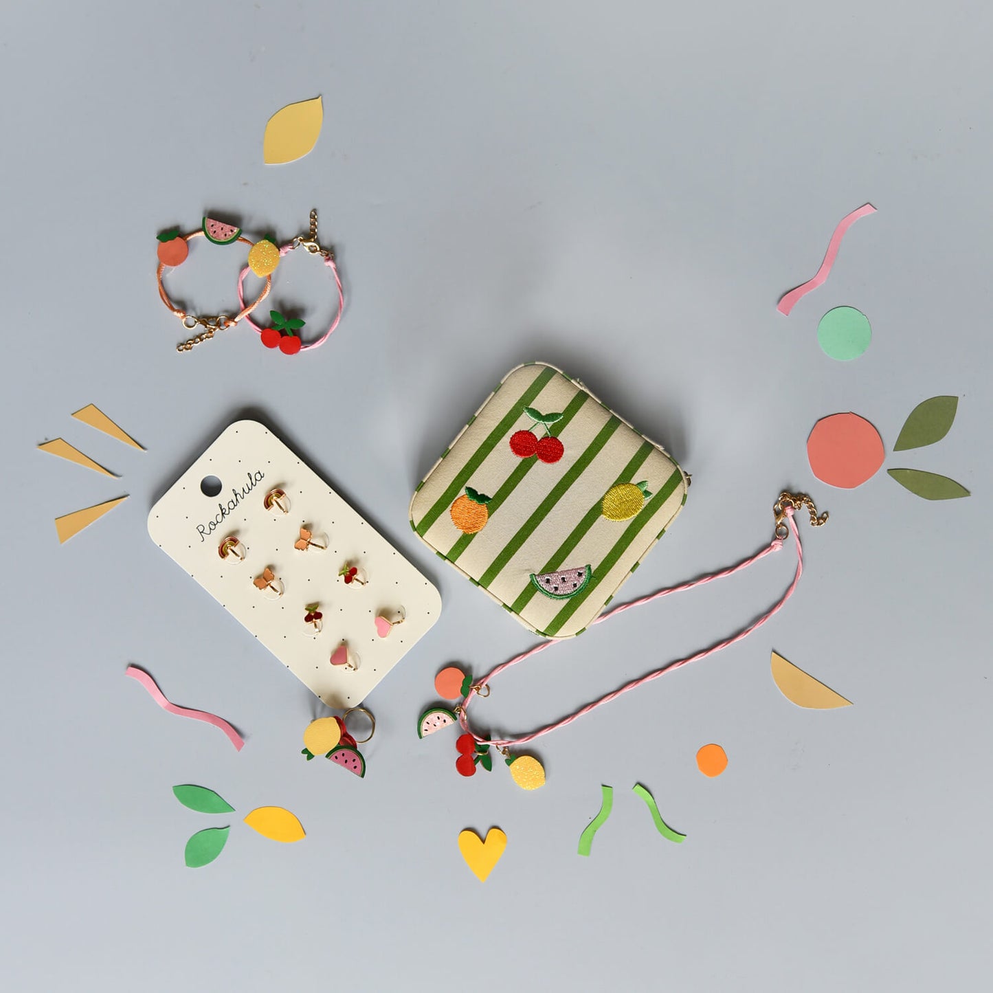 Rockahula - Ringe "Tutti Fruity", 3er Set für Kinder