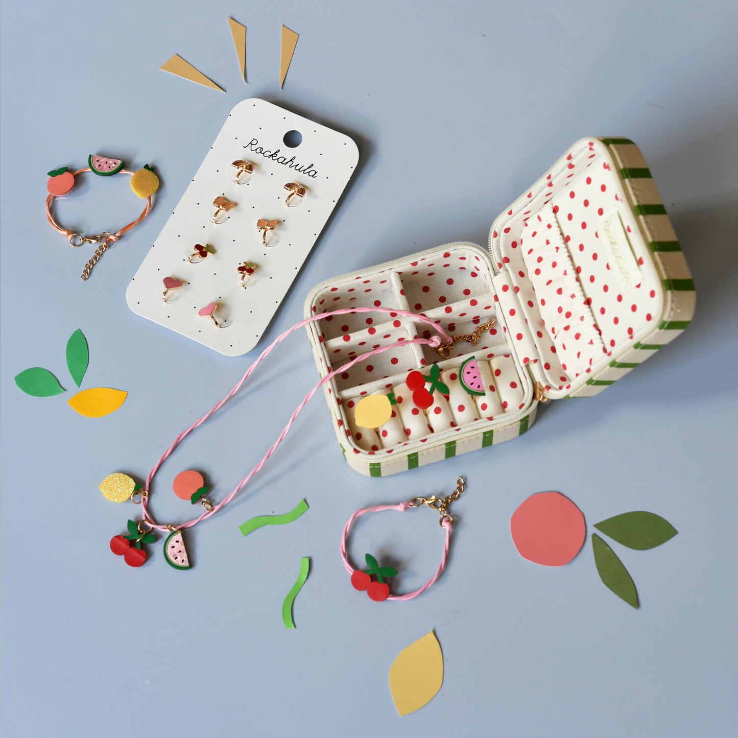 Rockahula - Ringe "Tutti Fruity", 3er Set für Kinder