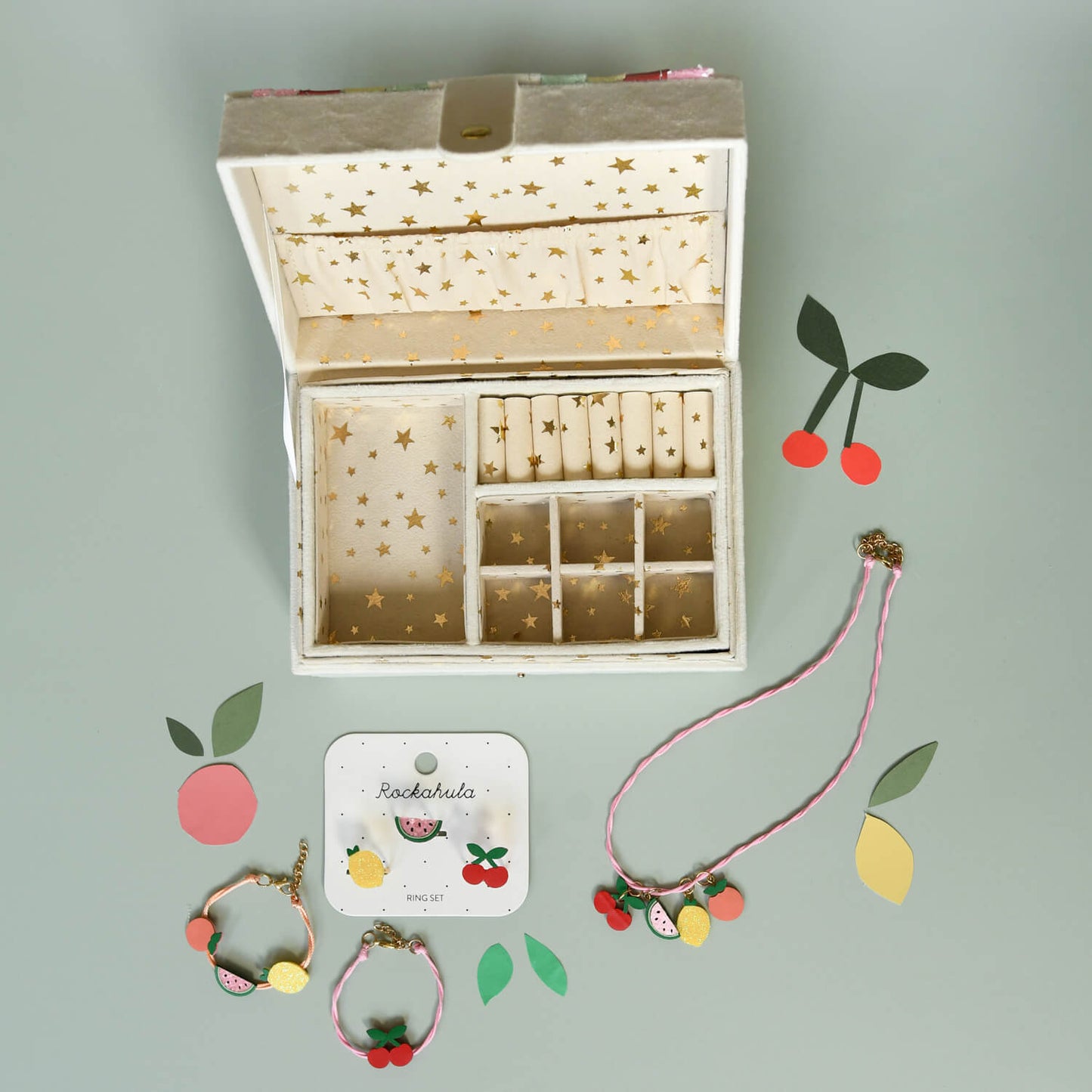 Rockahula - Ringe "Tutti Fruity", 3er Set für Kinder