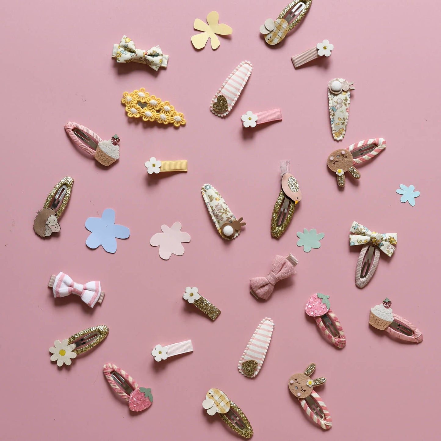 Rockahula - Haarspangen "Petal Bunny", 4er Set