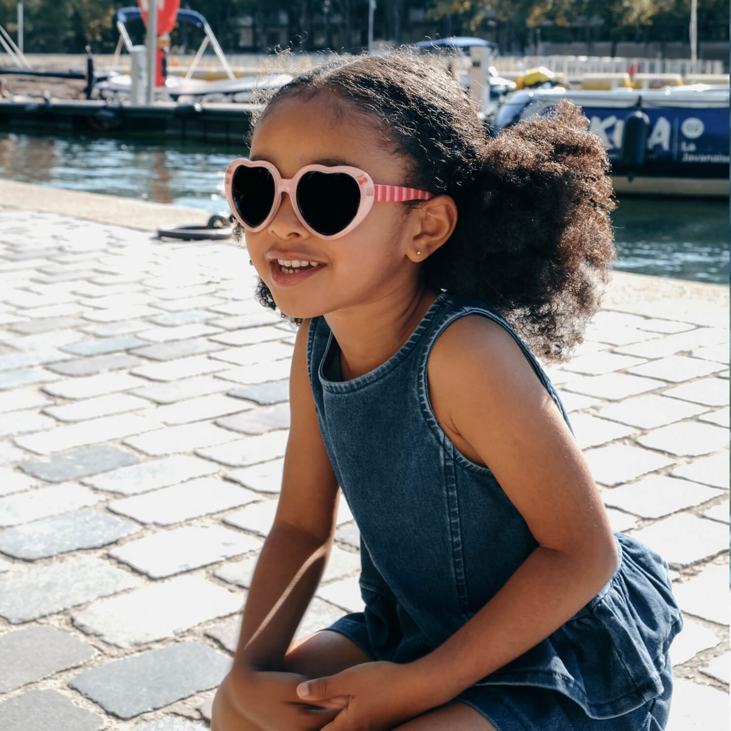 Rockahula - Sonnenbrille für Kinder "Cherry Heart"