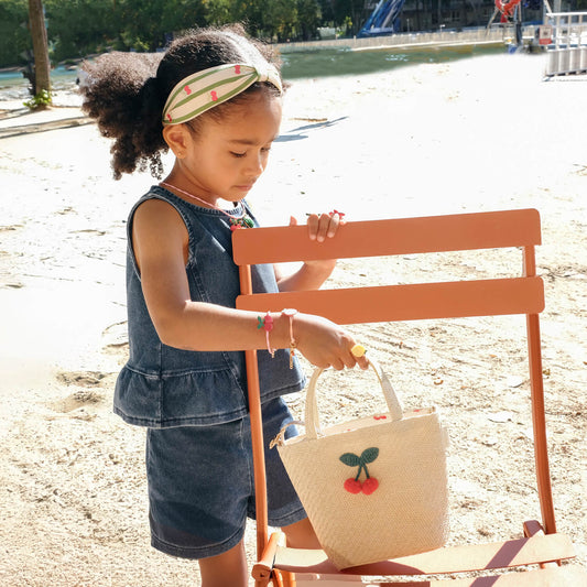 UMHÄNGETASCHE CROCHET CHERRY