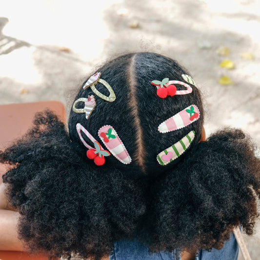 HAARSPANGEN CHERRY KISS, 2er Set