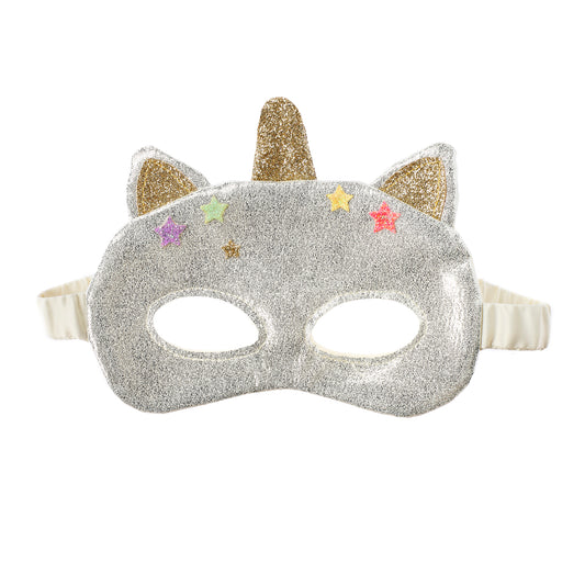 Rockahula – Glitzer Verkleidungsmaske "Unicorn" für Kinder, Maske