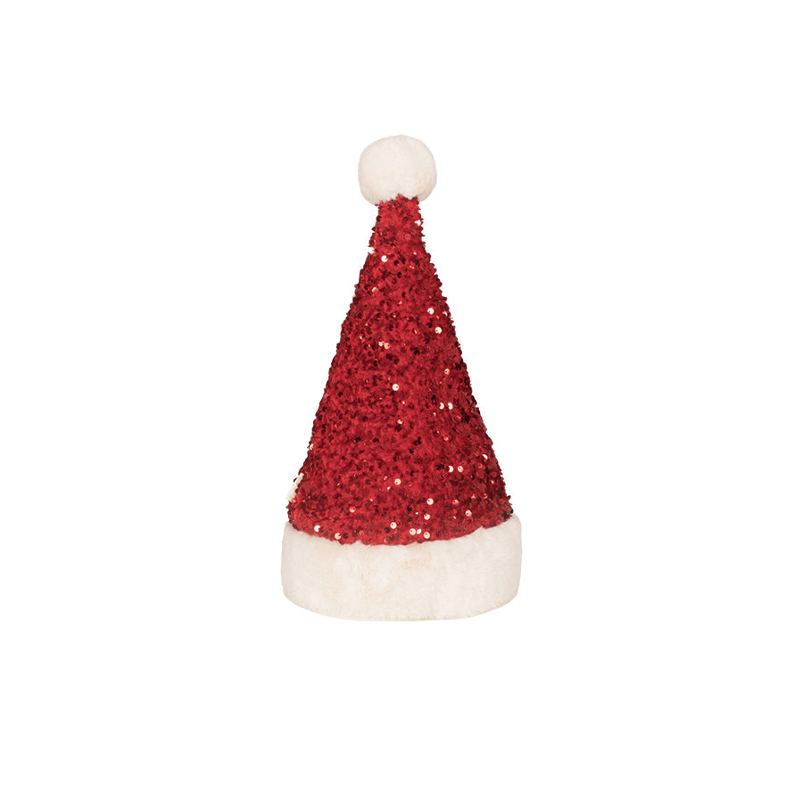 BICAP Weihnachtsmütze – Nikolausmütze/Bäckermütze In 5 Farben (100% Polyester, Länger Geschnitten)