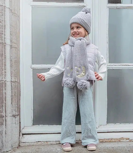 Rockahula - Strickmütze für Kinder "Moonlight Grey"