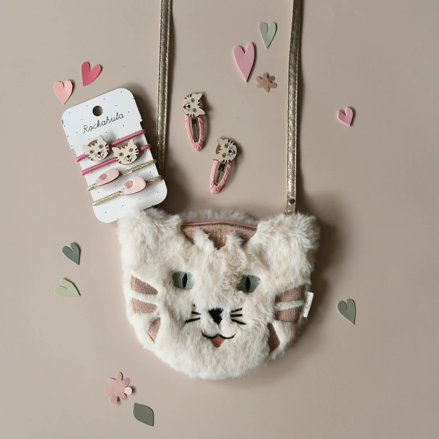 Rockahula - Umhängetasche für Kinder "Tabby Cat", Tasche
