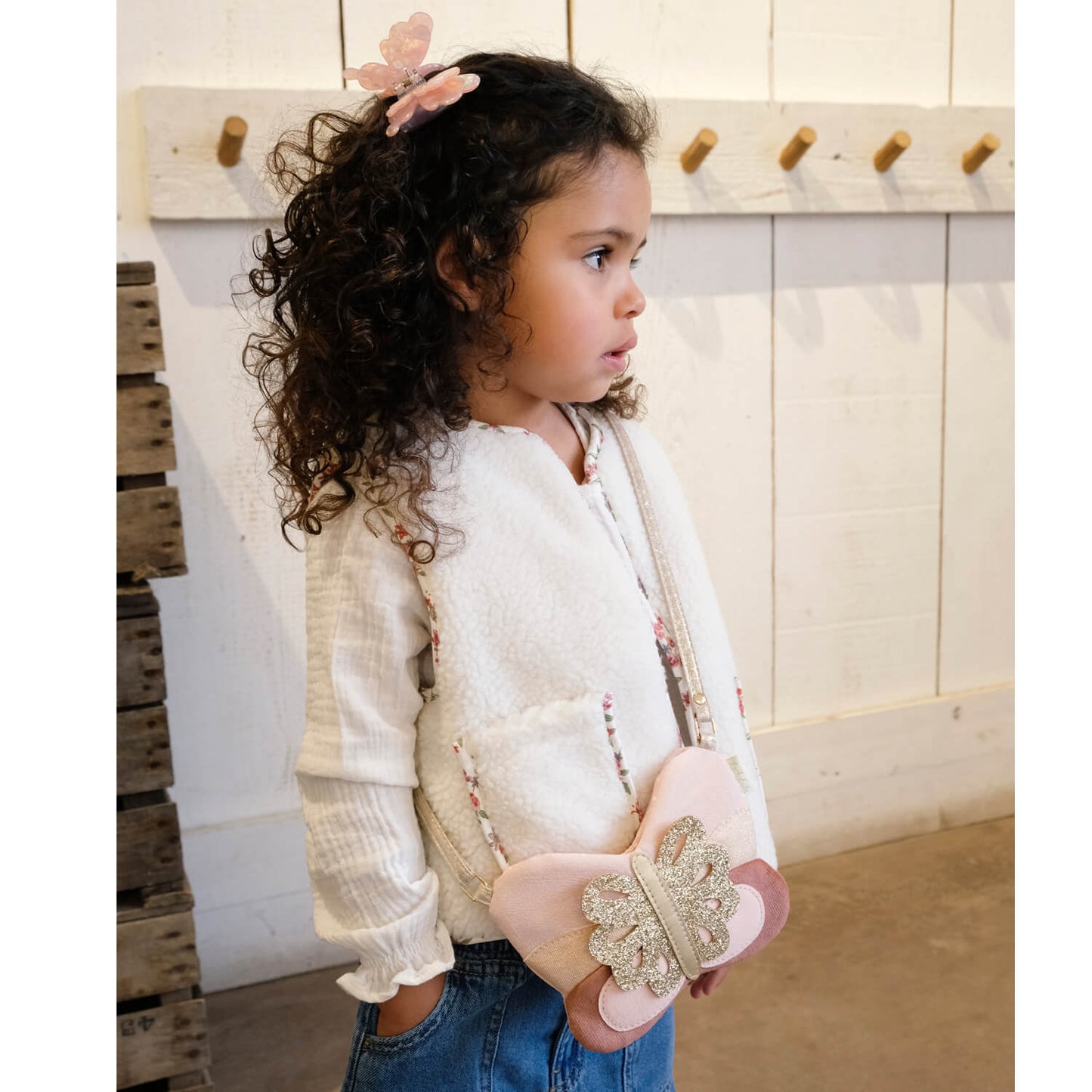 Rockahula - Umhängetasche für Kinder "Patchwork Butterfly", Tasche