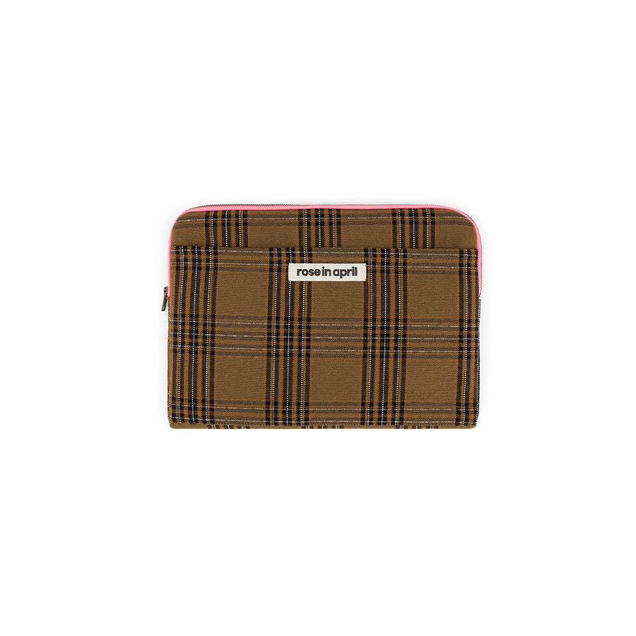 Rose in April - Laptop-Tasche "Tartan", Laptop Hülle