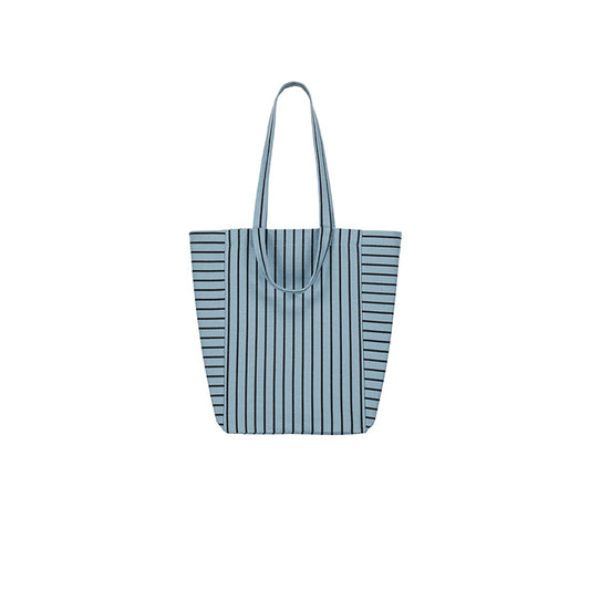 Rose in April – Tasche "Tennis Sky Blue" aus 100% Baumwolle, OEKO-Tex
