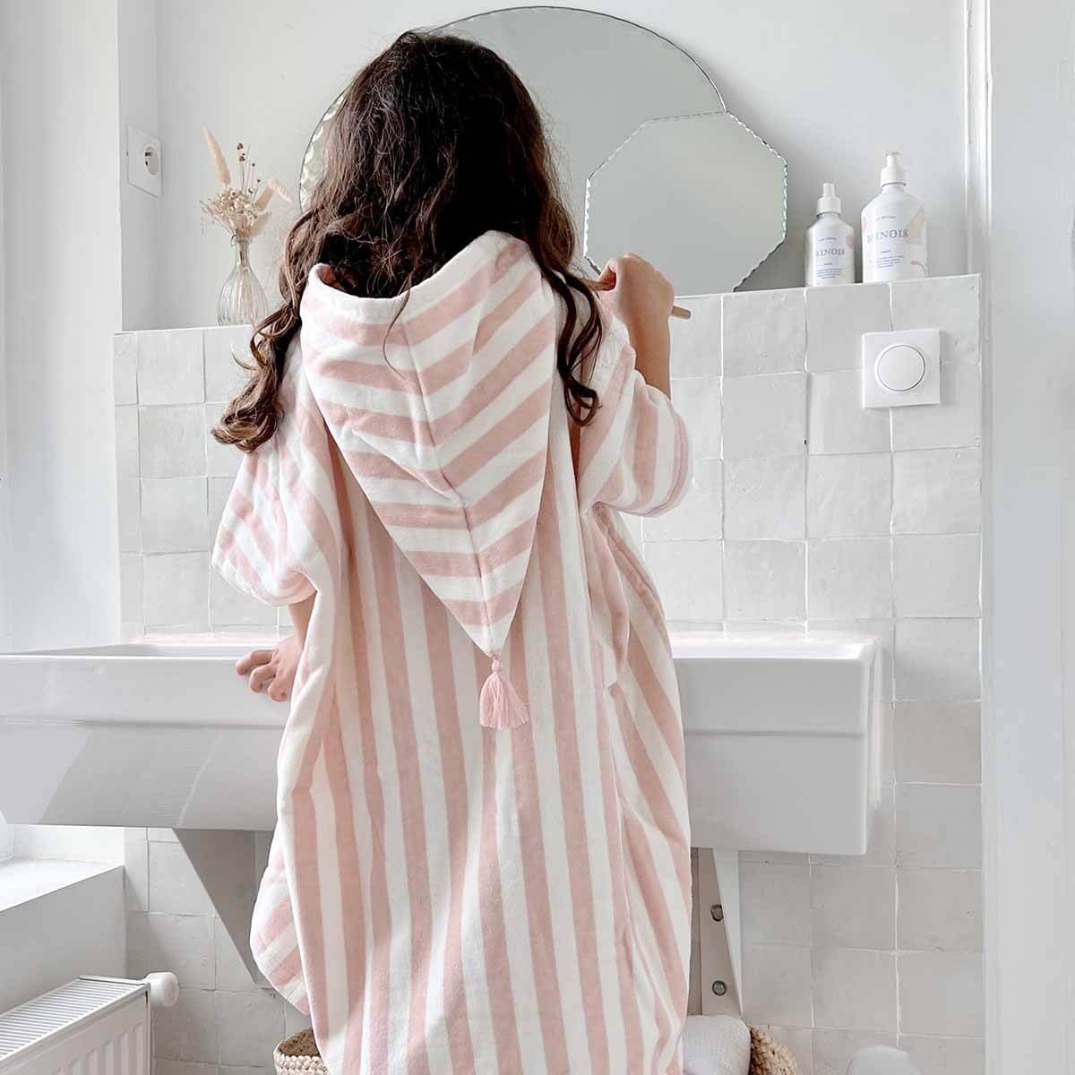 Rose in April - Badeponcho "Suzon - Light Pink"