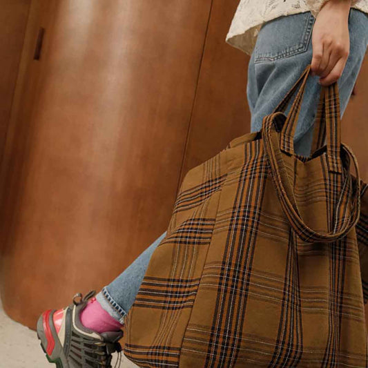Rose in April - Tasche / Strandtasche / Shopper "Tartan"