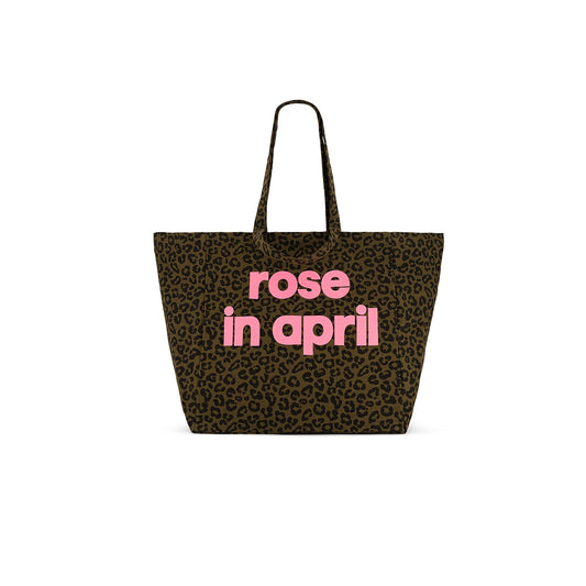 Rose in April - Tasche / Strandtasche / Shopper "Graou Olive" mit Logo