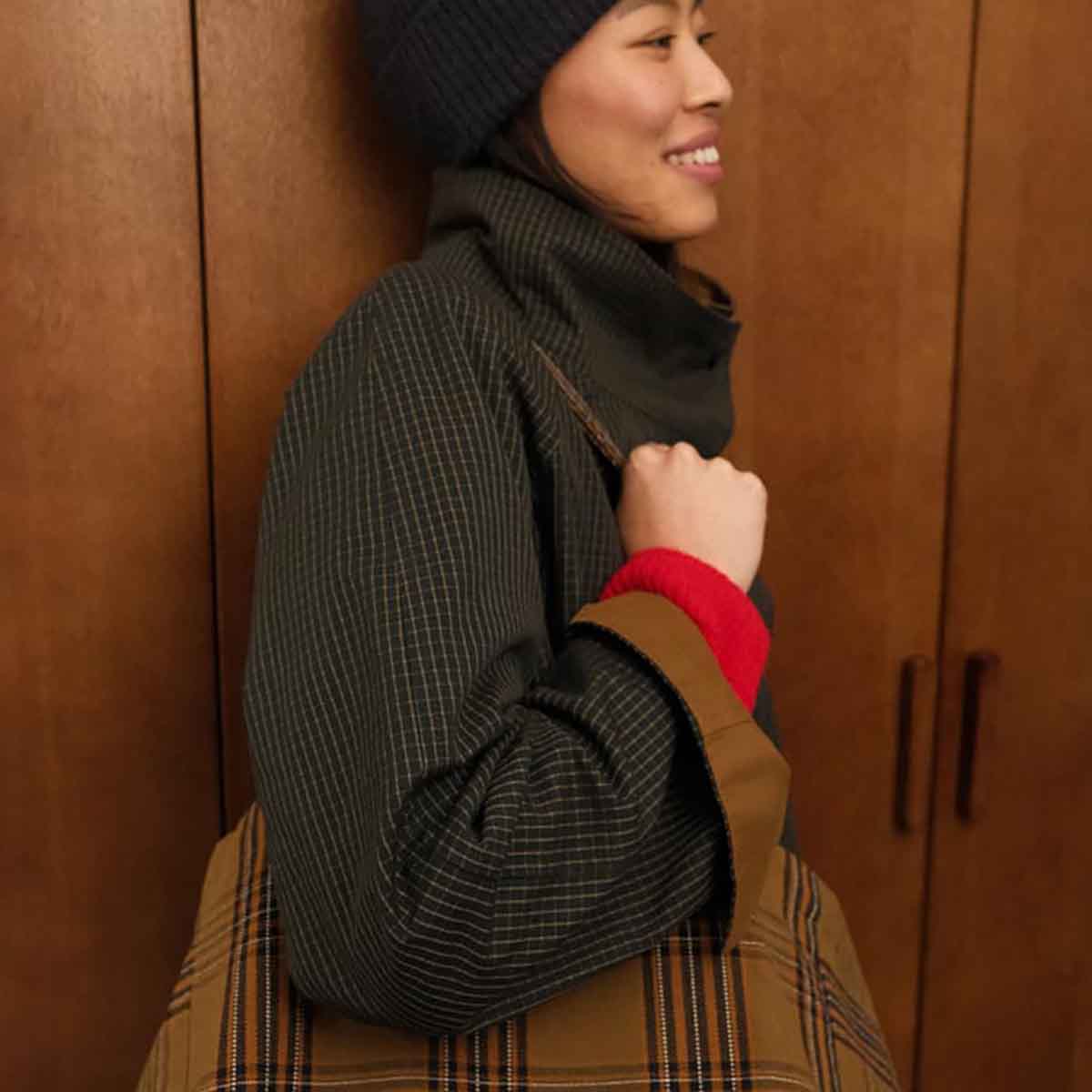 Rose in April - Tasche / Strandtasche / Shopper "Tartan"