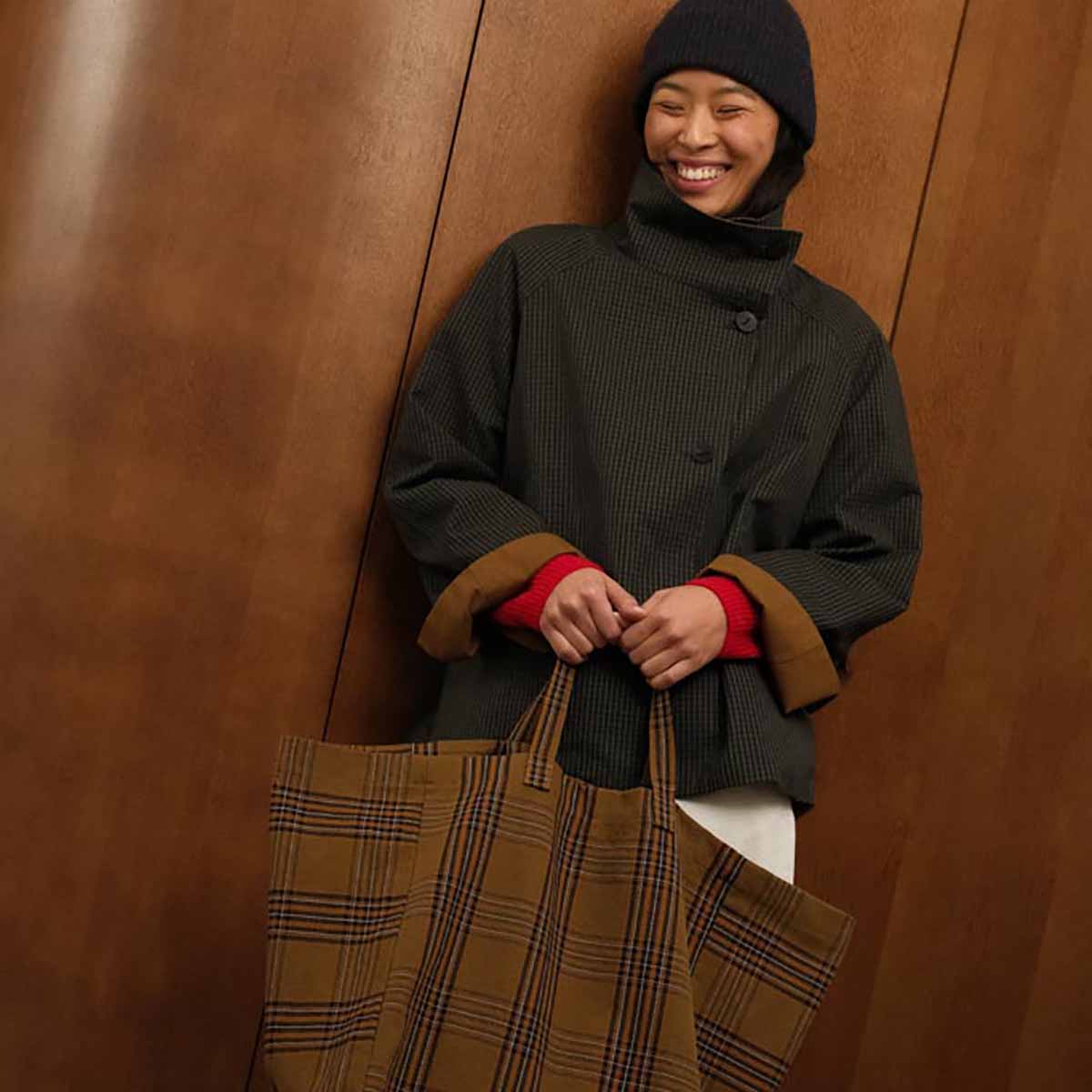 Rose in April - Tasche / Strandtasche / Shopper "Tartan"