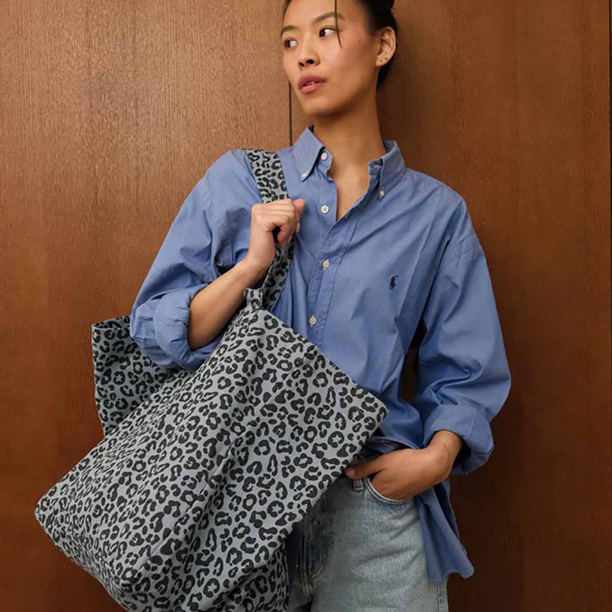 Rose in April - Tasche / Strandtasche / Shopper "Graou Blue"