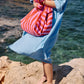 Rose in April - Tasche / Strandtasche / Shopper "Stripes Orchid"