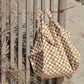 Rose in April - Tasche / Strandtasche / Shopper "Elisa Check Caramel"