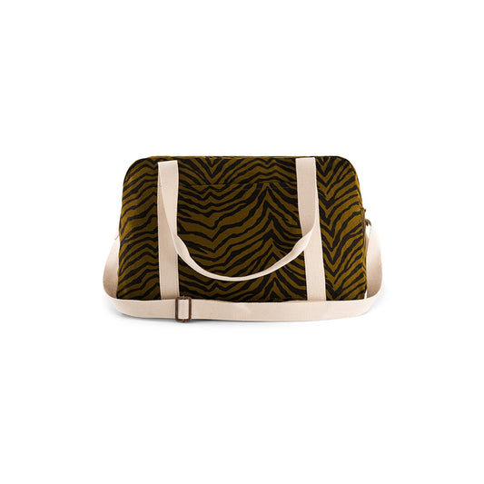Rose in April - Wickeltasche / Reisetasche / Mom bag "Zebrou Tapenade"