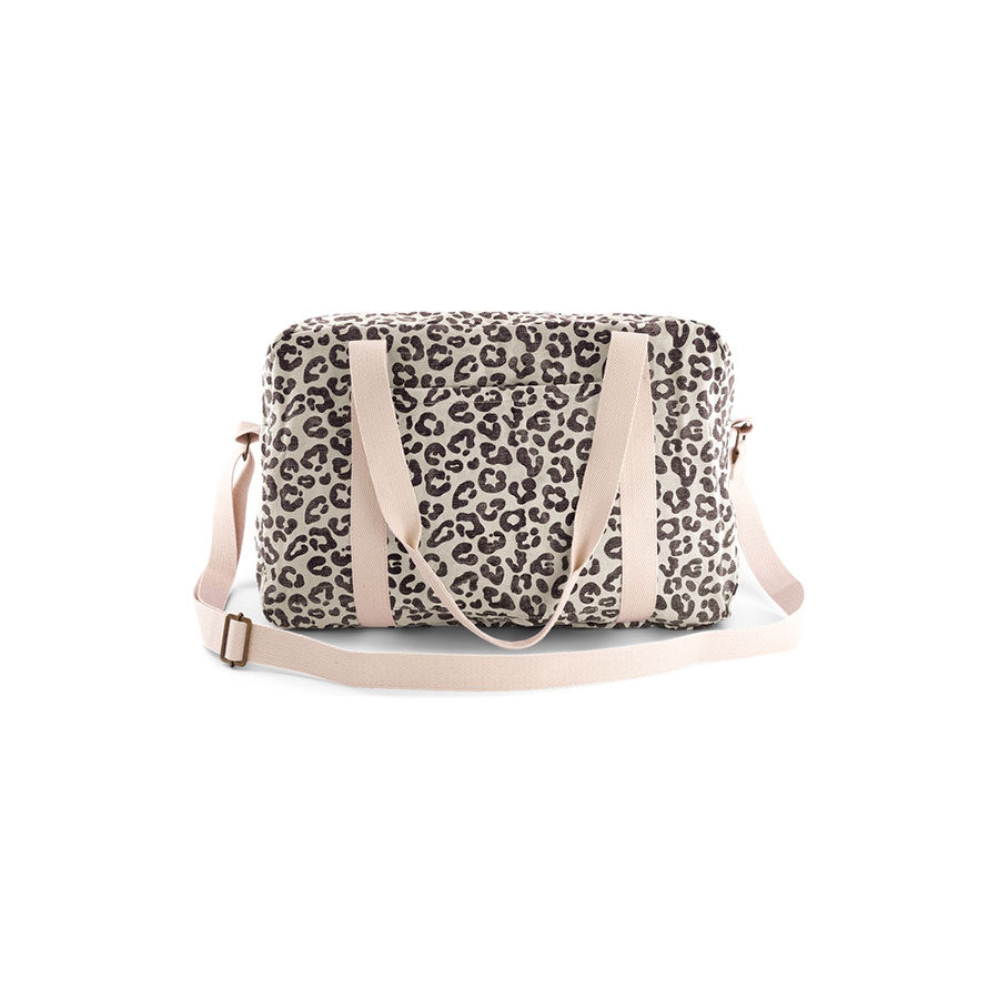 Rose in April - Wickeltasche / Reisetasche / Mom bag "Graou Leopard"