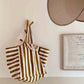 Rose in April - Tasche / Strandtasche / Shopper "Elisa Stripes Caramel