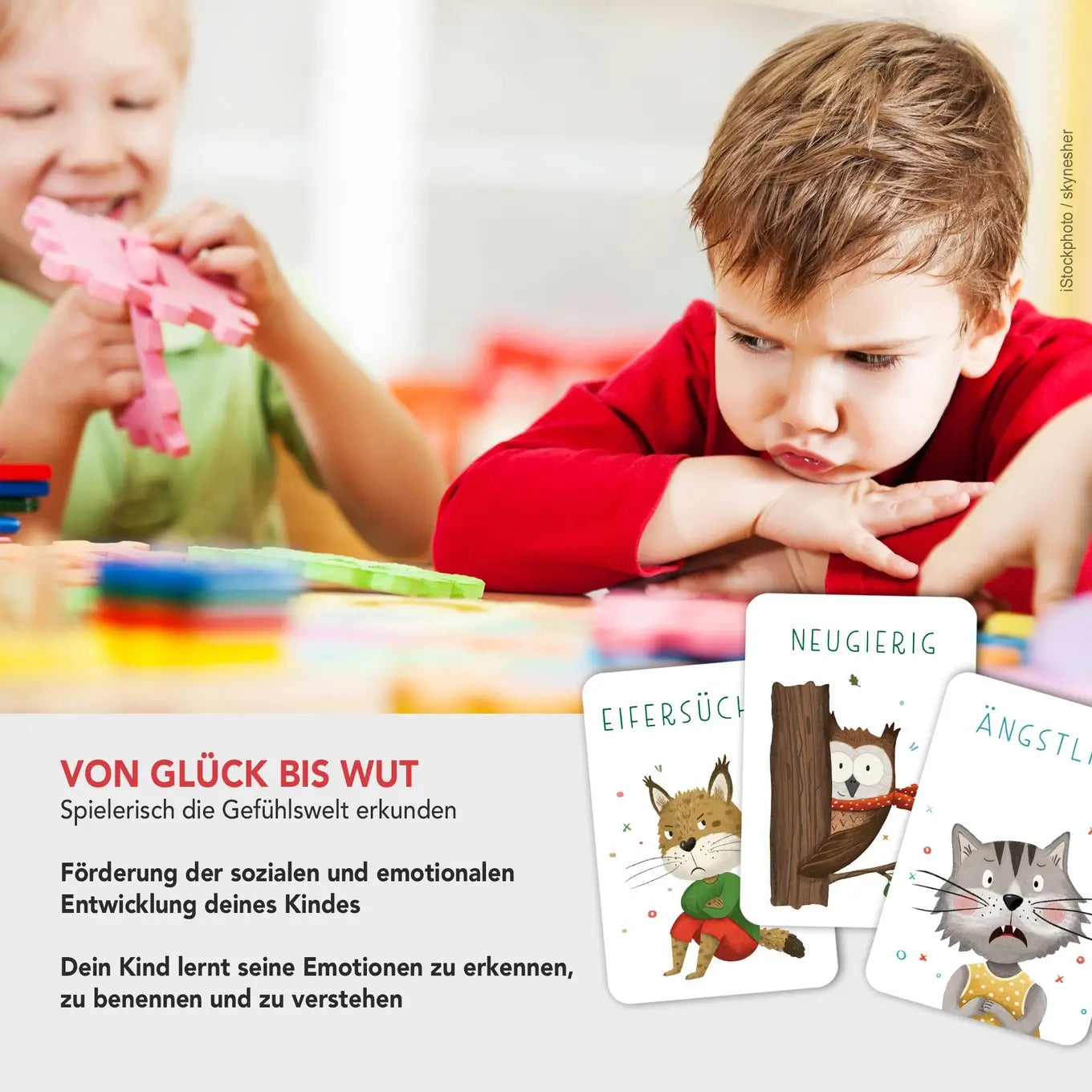 Rüsselfuchs – Gefühlskarten für Kinder "Starke Gefühle"