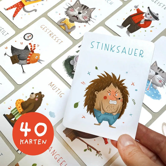 Rüsselfuchs – Gefühlskarten für Kinder "Starke Gefühle"