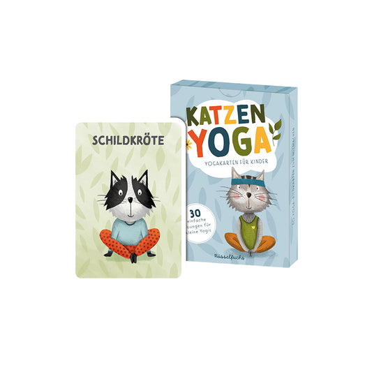 Rüsselfuchs – Kinderyoga Karten mit Katzen "Katzenyoga"