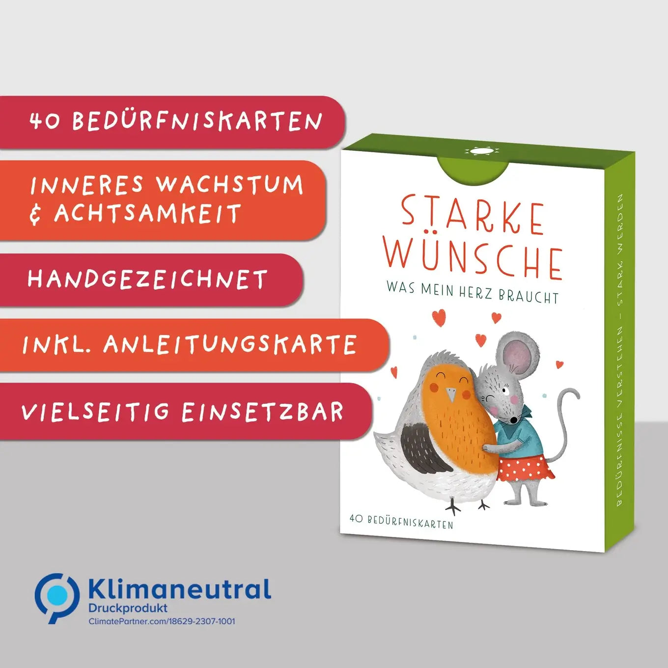 Rüsselfuchs – Bedürfniskarten für Kinder "Starke Wünsche"
